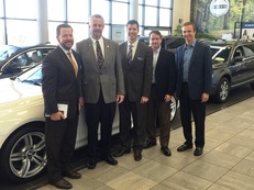 Rep Mike Henne Visit Evans