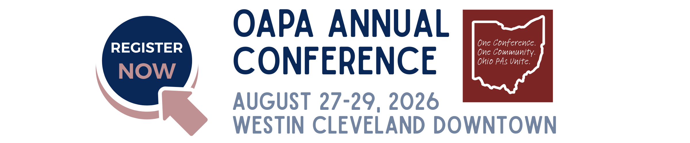 2026 Annual Conference Register Now Banner