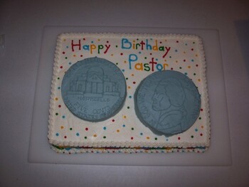Double Nickle Birthday Cake