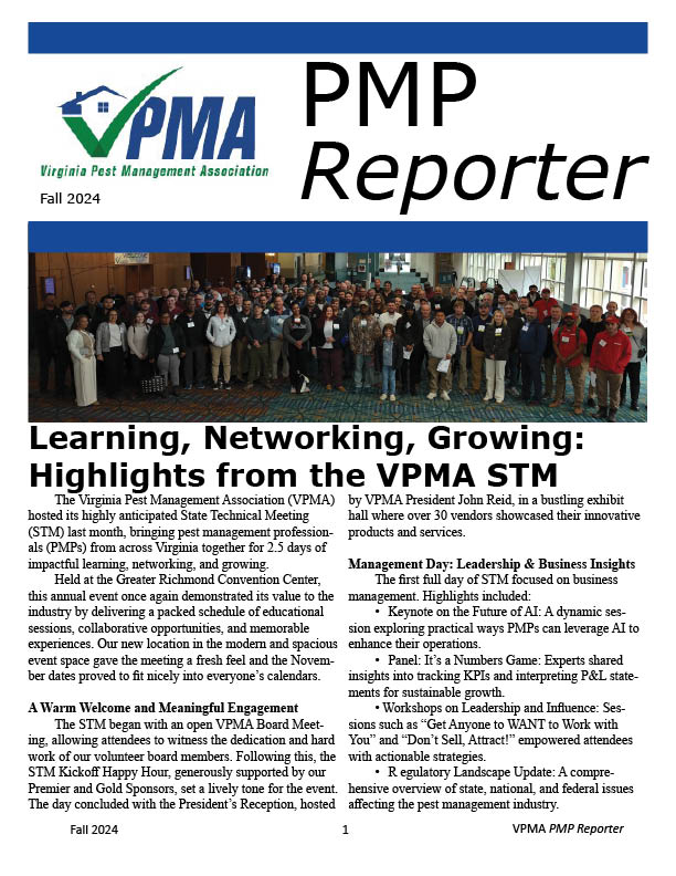 [Duplicate] The Fall 2024 PMP Reporter